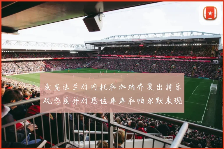 麦克法兰对内托和加纳乔复出持乐观态度并对恩佐库库和帕尔默表现表示满意